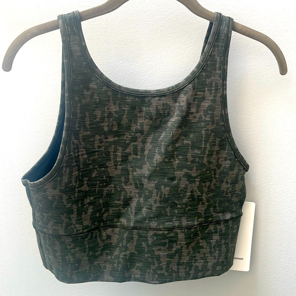 Lululemon power pivot reversible cropped tank NWT
